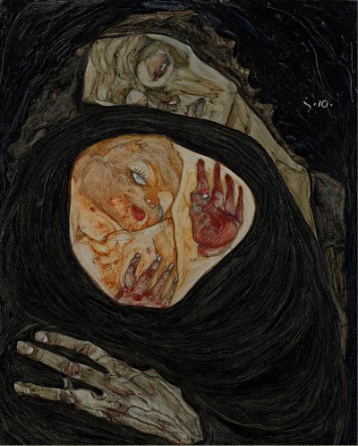 Mère morte I - Egon Schiele